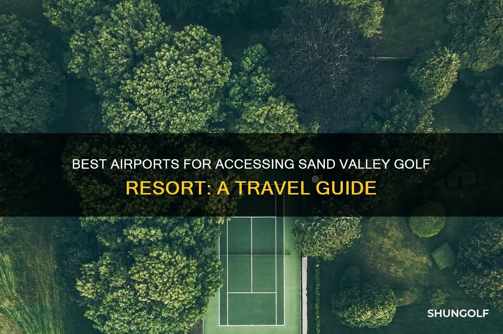 where to fly into for sand valley golf resort