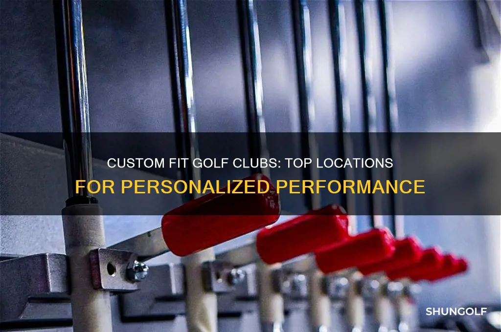 where to get custom fit golf clubs