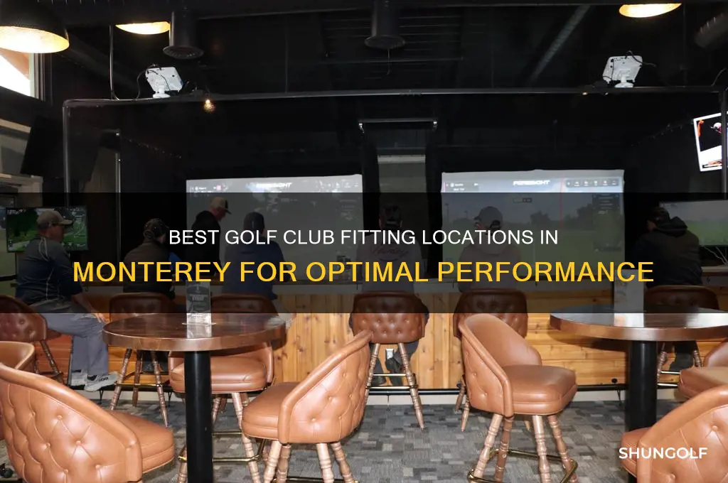 where to get fit for golf clubs monterey