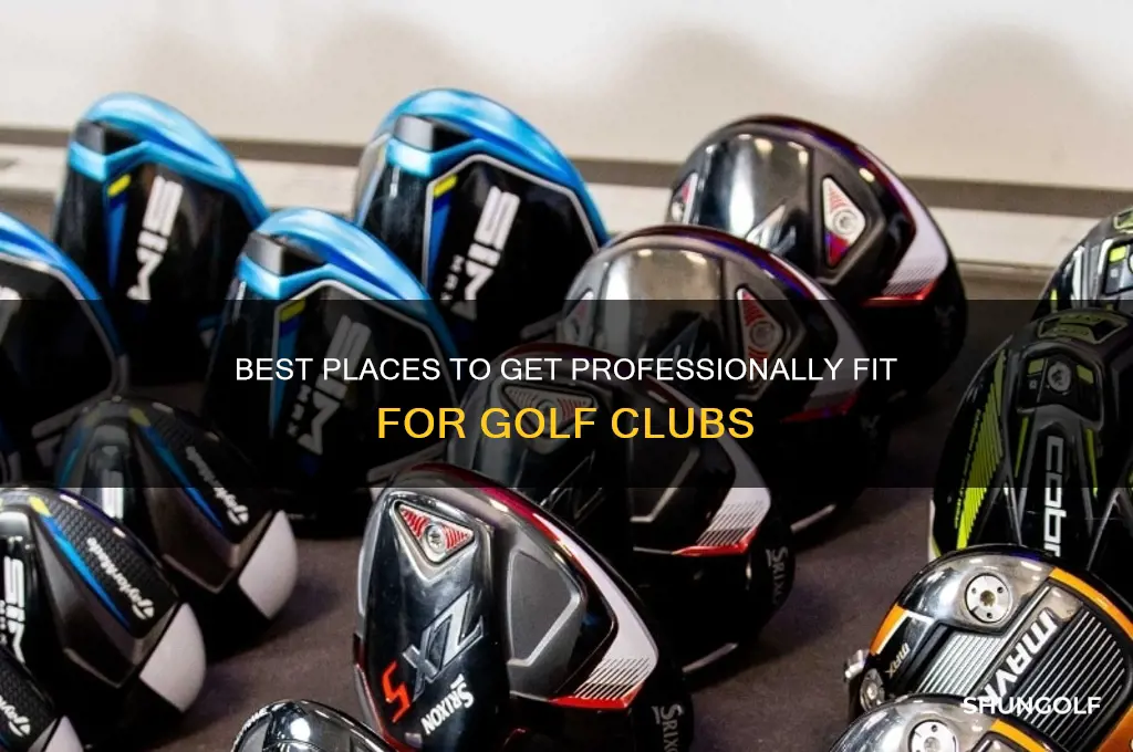 where to get fit for golf clubs