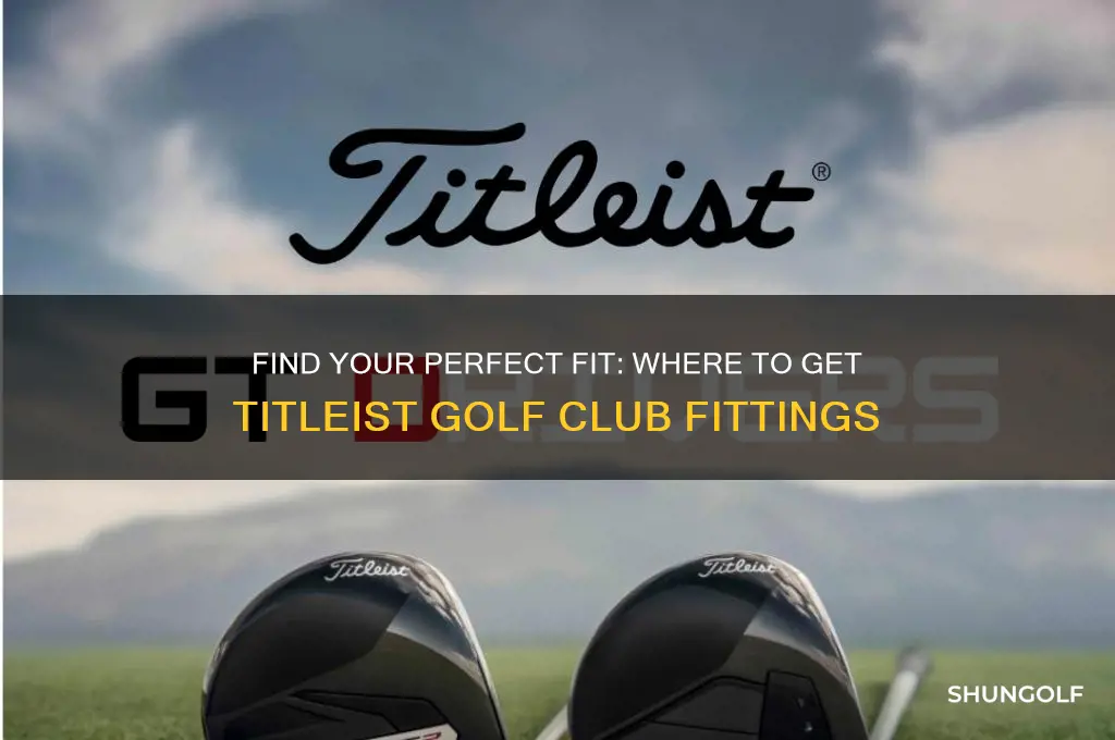 where to get fit for titleist golf clubs