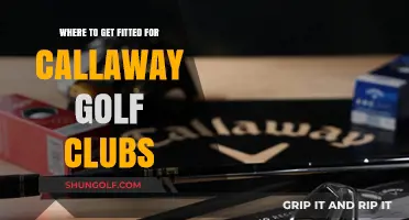 Find Your Perfect Fit: Where to Get Fitted for Callaway Golf Clubs