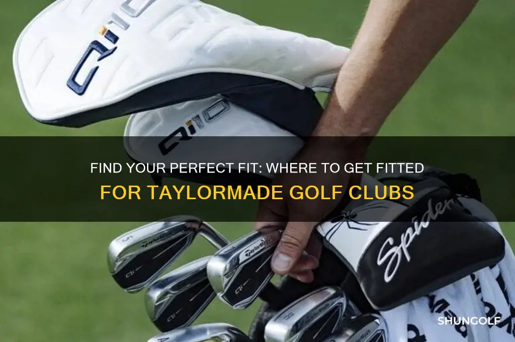 where to get fitted for taylormade golf clubs