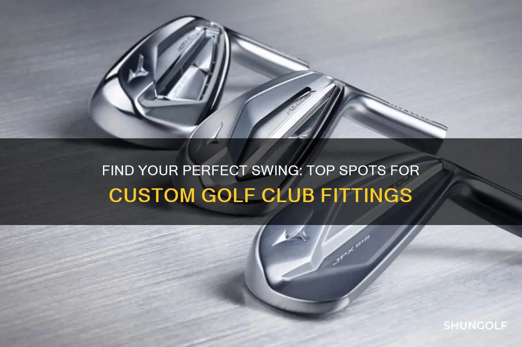 where to get fitted golf clubs
