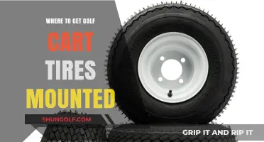 Where to Get Golf Cart Tires Mounted: Top Local Options