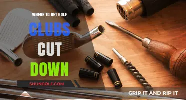 Where to Get Golf Clubs Cut Down: Top Options and Tips