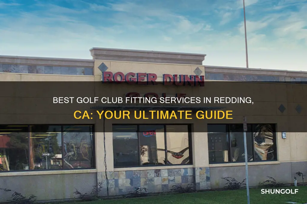 where to get golf clubs fitted to me redding ca