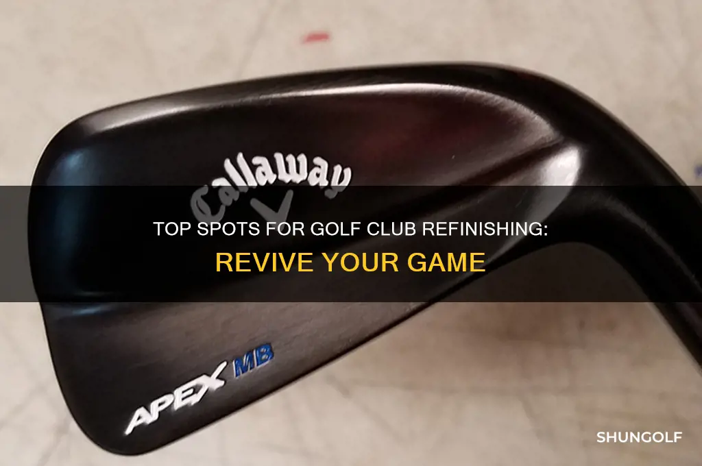 where to get golf clubs refinished