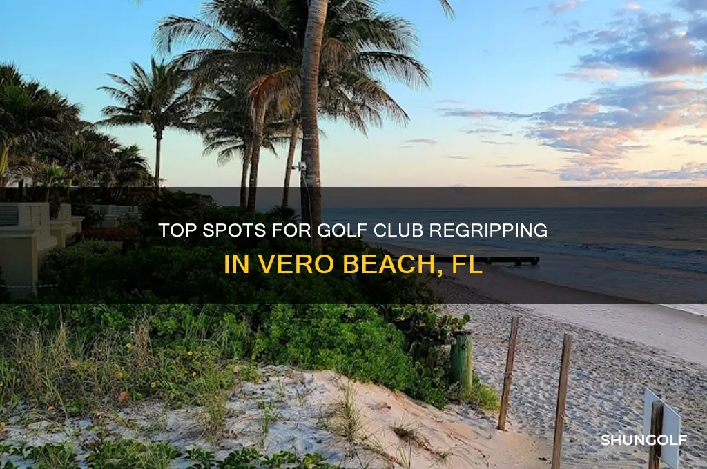 where to get golf clubs regripped vero beach