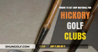 Best Sources for Hickory Golf Club Grip Materials: A Guide