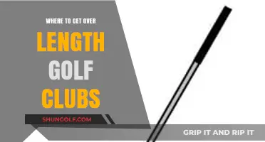 Where to Find Over-Length Golf Clubs: Top Retailers and Custom Fitters