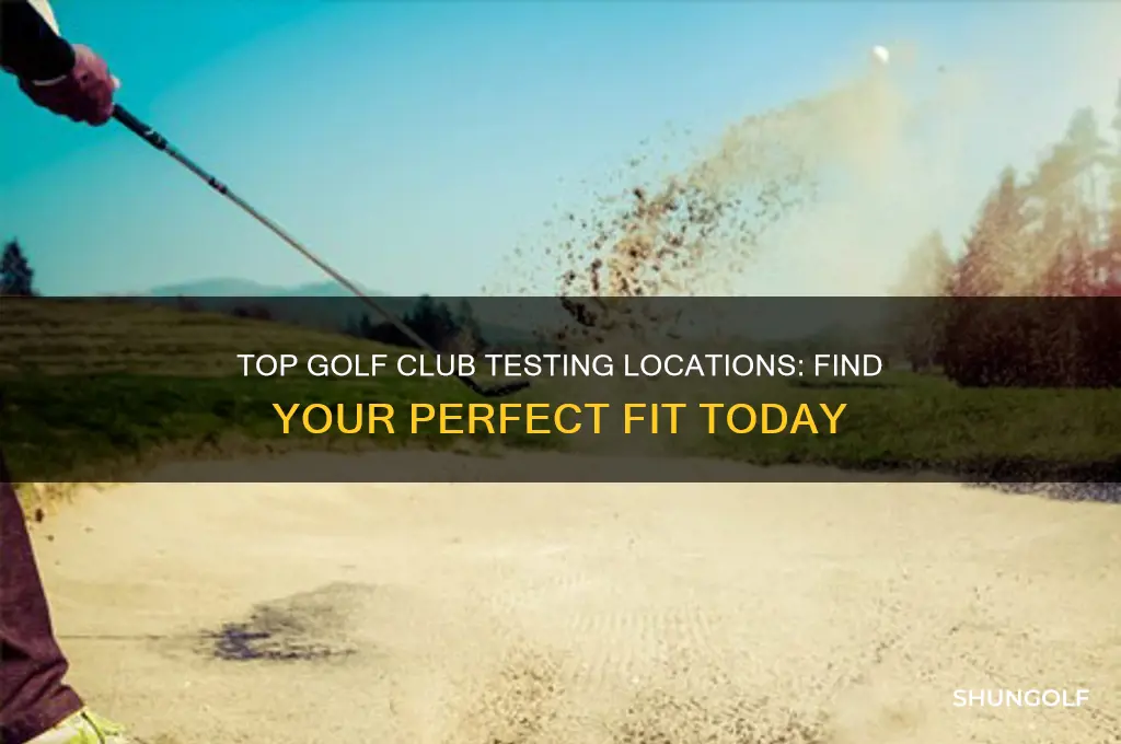 where to go to test golf clubs