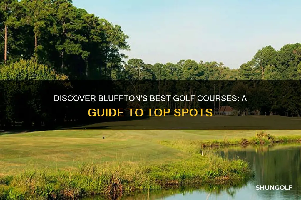 where to golf bluffton