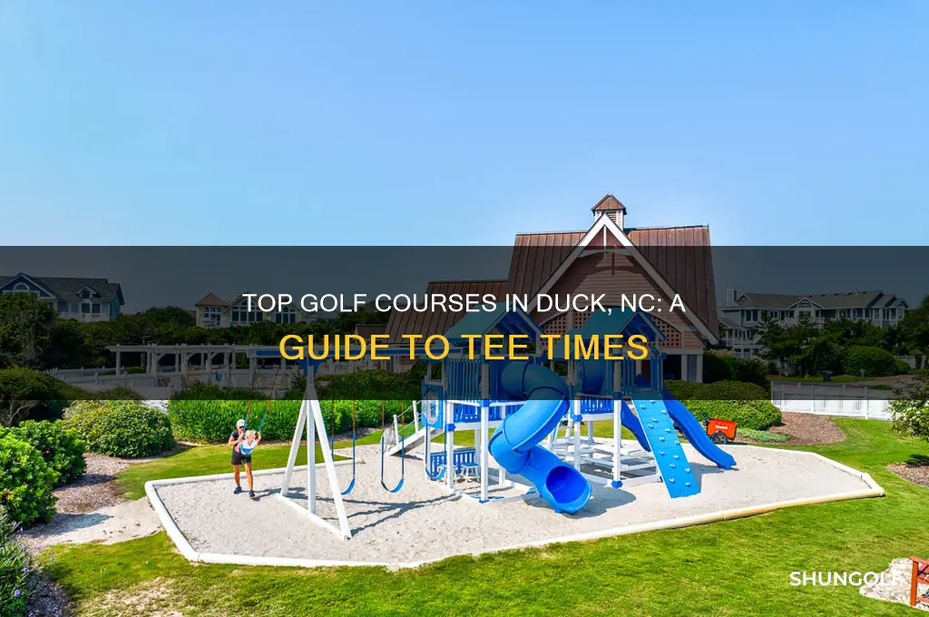 where to golf duck nc