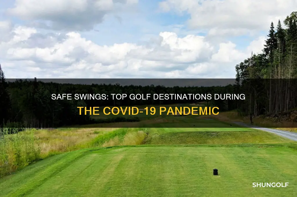 where to golf during covid