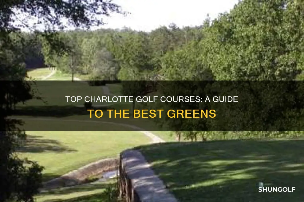 where to golf in charlotte