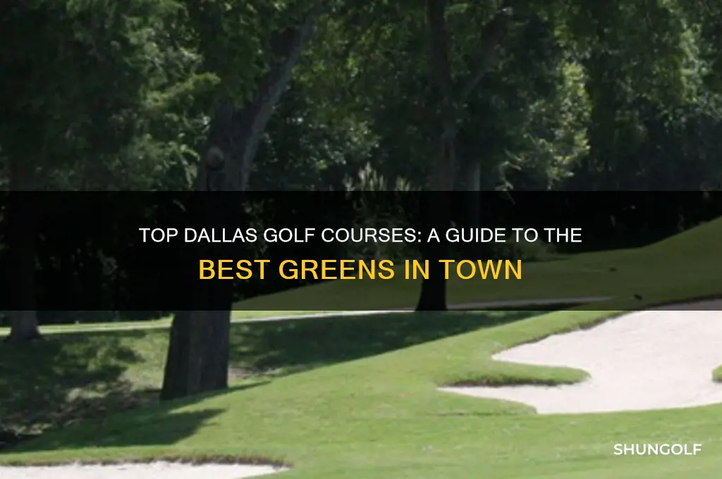 where to golf in dallas