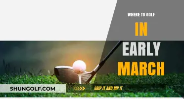 Top Early March Golf Destinations for Perfect Spring Tee Times