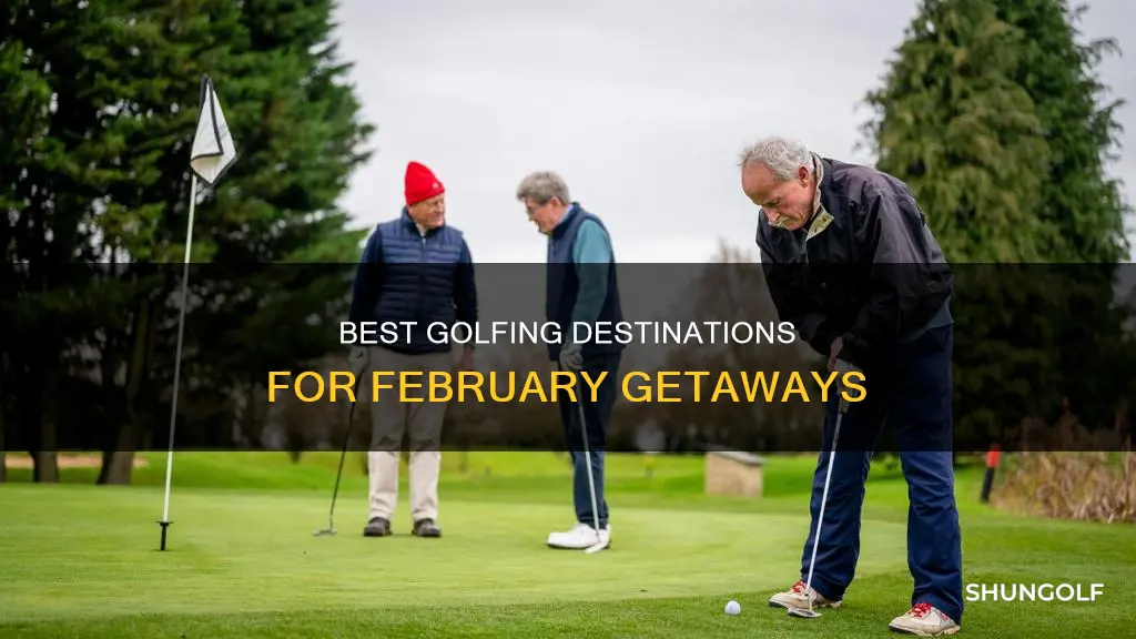 where to golf in february