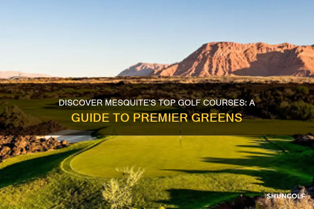 where to golf in mesquite