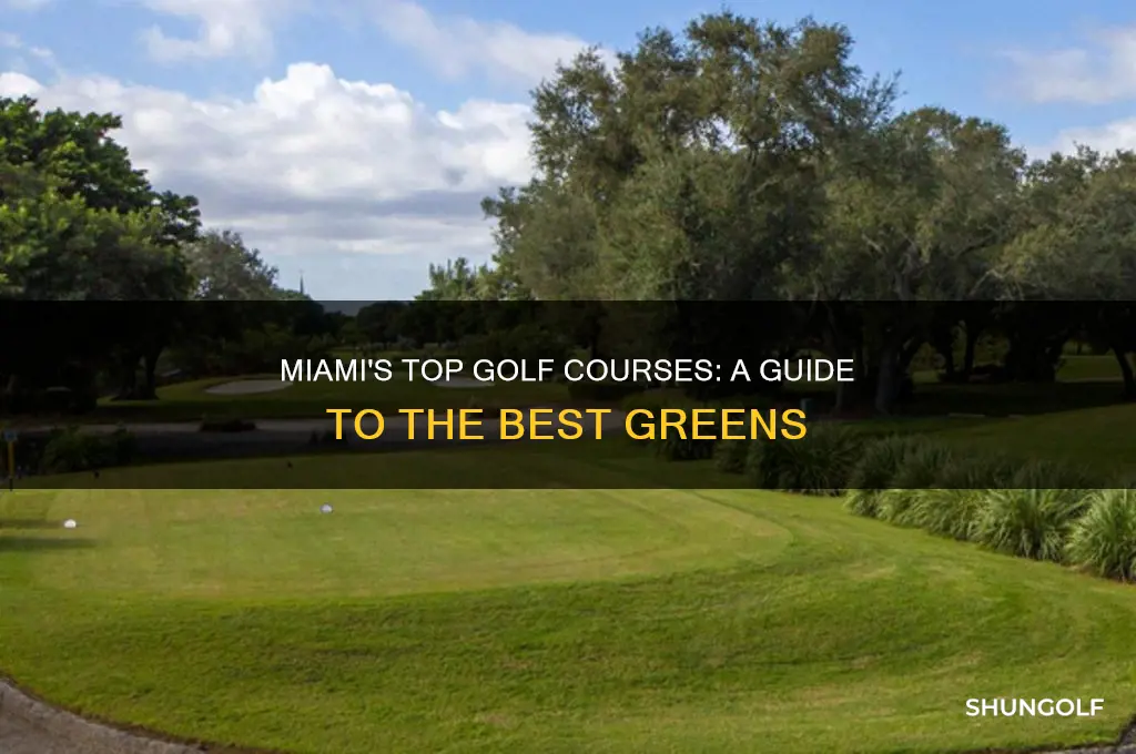 where to golf in miami