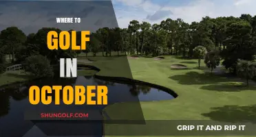 Top October Golf Getaways: Perfect Courses for Autumn Tee Times
