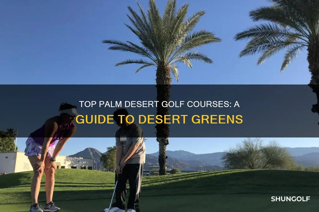 where to golf in palm desert