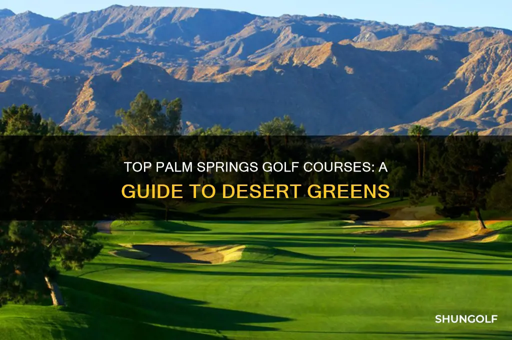 where to golf in palm springs
