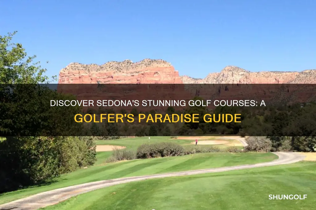 where to golf in sedona