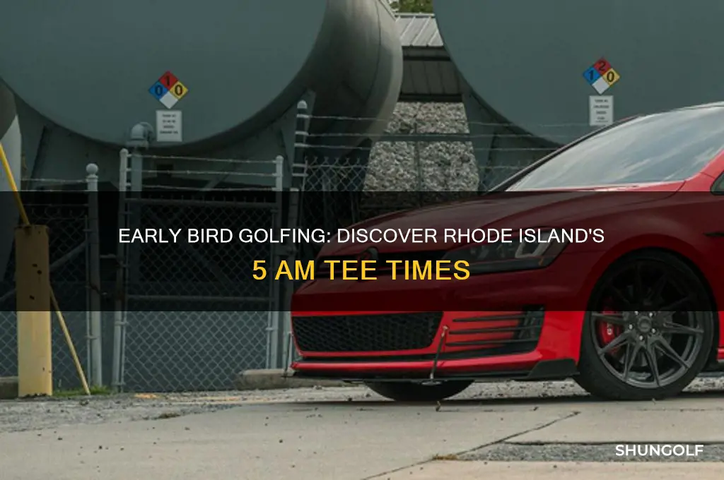 where to golf t 5 am in ri