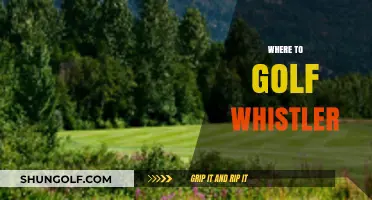 Top Whistler Golf Courses: A Guide to the Best Greens
