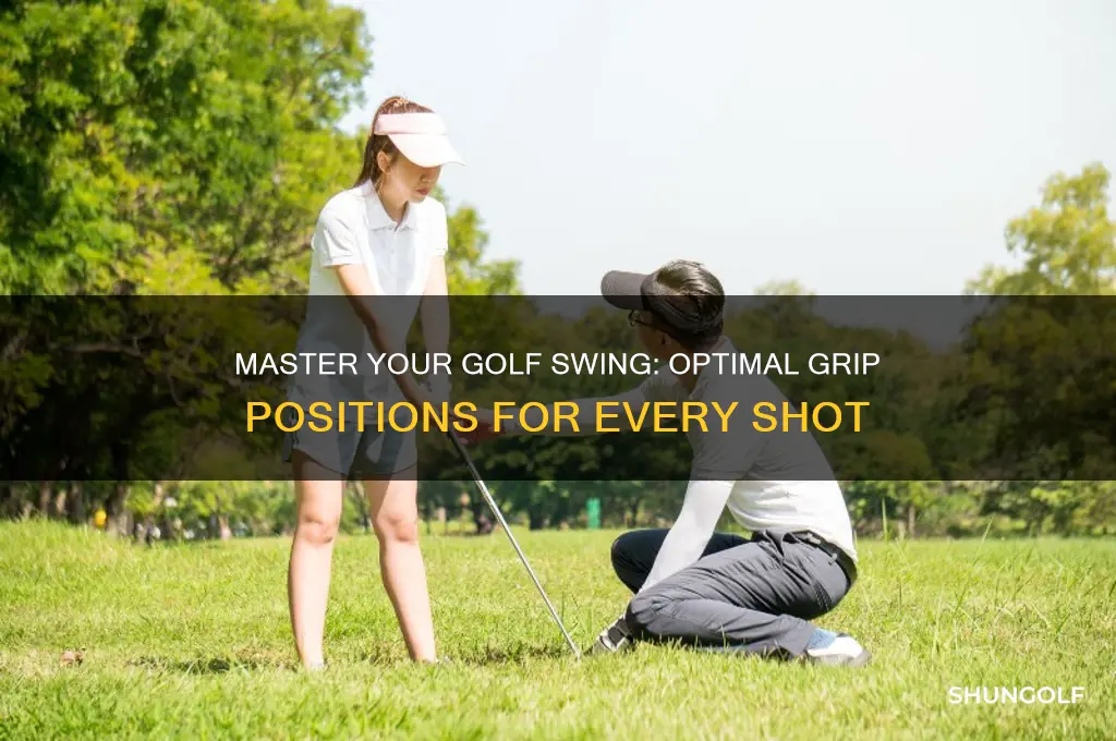 where to grip golf club