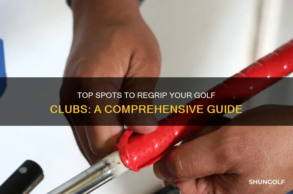 where to have golf clubs regripped