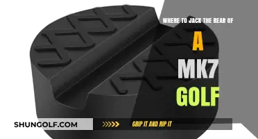 Best Jacking Points for Lifting the Rear of a MK7 Golf