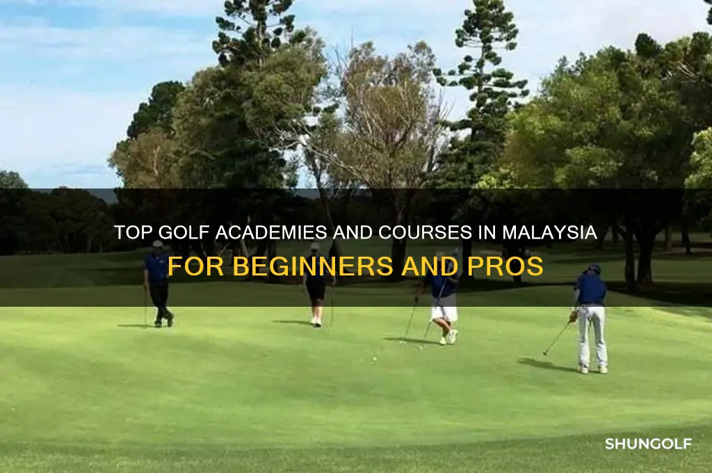 where to learn golf in malaysia