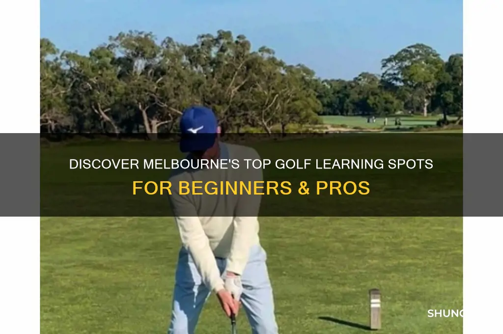 where to learn golf in melbourne