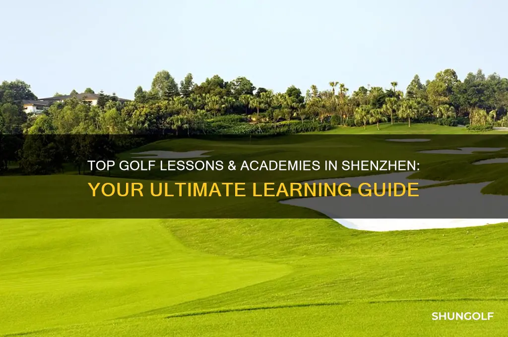 where to learn golf in shenshen