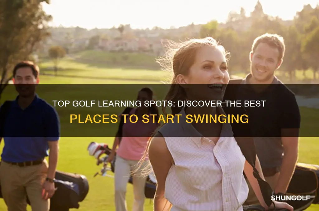 where to learn to golf