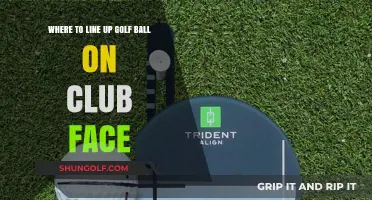 Mastering Ball Position: Where to Line Up Golf Ball on Club Face