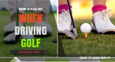 Master Your Golf Swing: Optimal Foot Placement for Driving Success