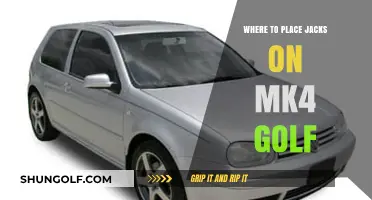 Optimal Jack Placement for Safe Lifting of Your MK4 Golf