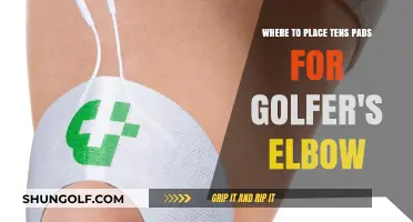 Effective TENS Pad Placement for Golfer's Elbow Relief and Recovery