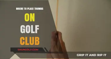 Mastering Your Golf Grip: Optimal Thumb Placement for Precision and Power