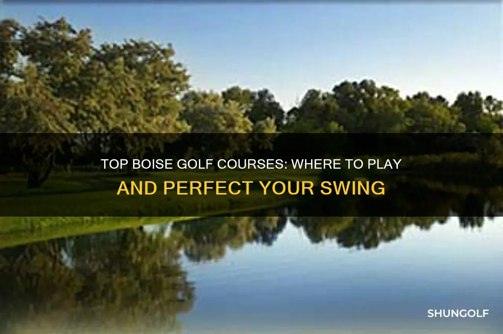 where to playini golf in boise