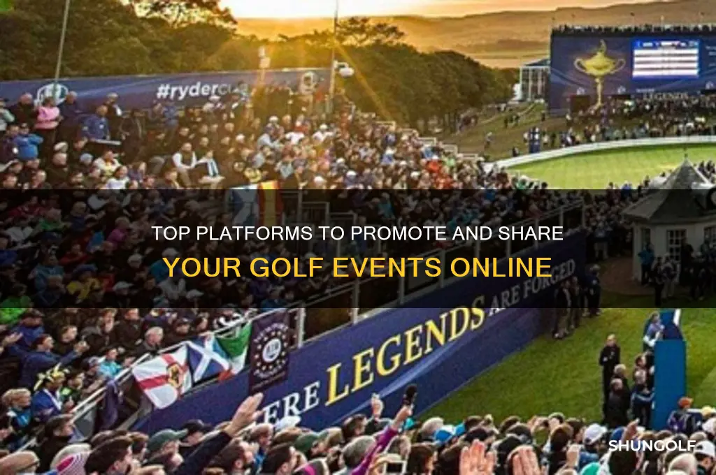 where to post golf events