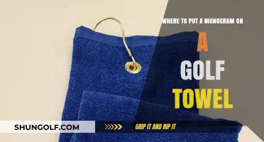 Perfect Placement: Where to Put a Monogram on Your Golf Towel