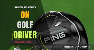 Optimize Your Swing: Ideal Weight Placement for Golf Drivers