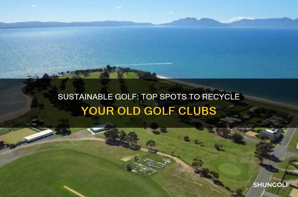 where to recycle golf clubs
