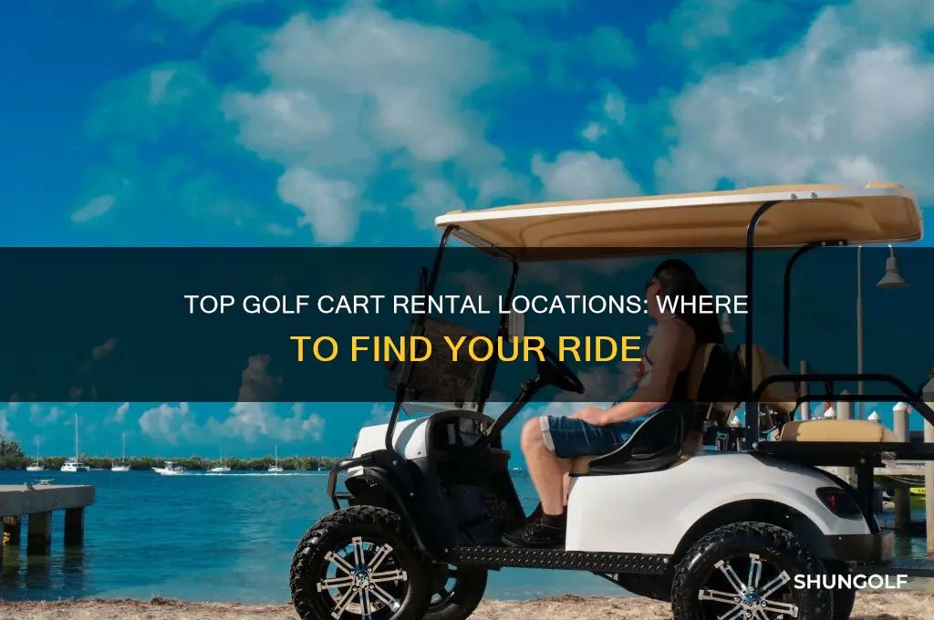where to rent a golf cart