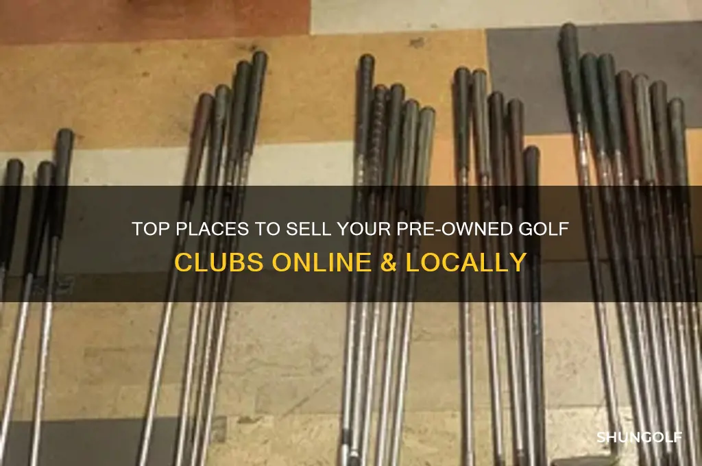 where to sell lused golf clubs
